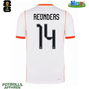 Nederländerna Tijjani Reijnders #14 Bortatröja VM 2026 Kortärmad